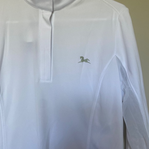 Women’s Equestrian shirt in white size Medium. NWT - Picture 5 of 7